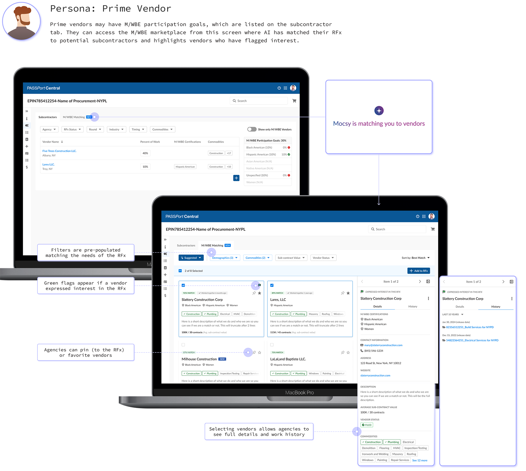 feature: subcontractor matching